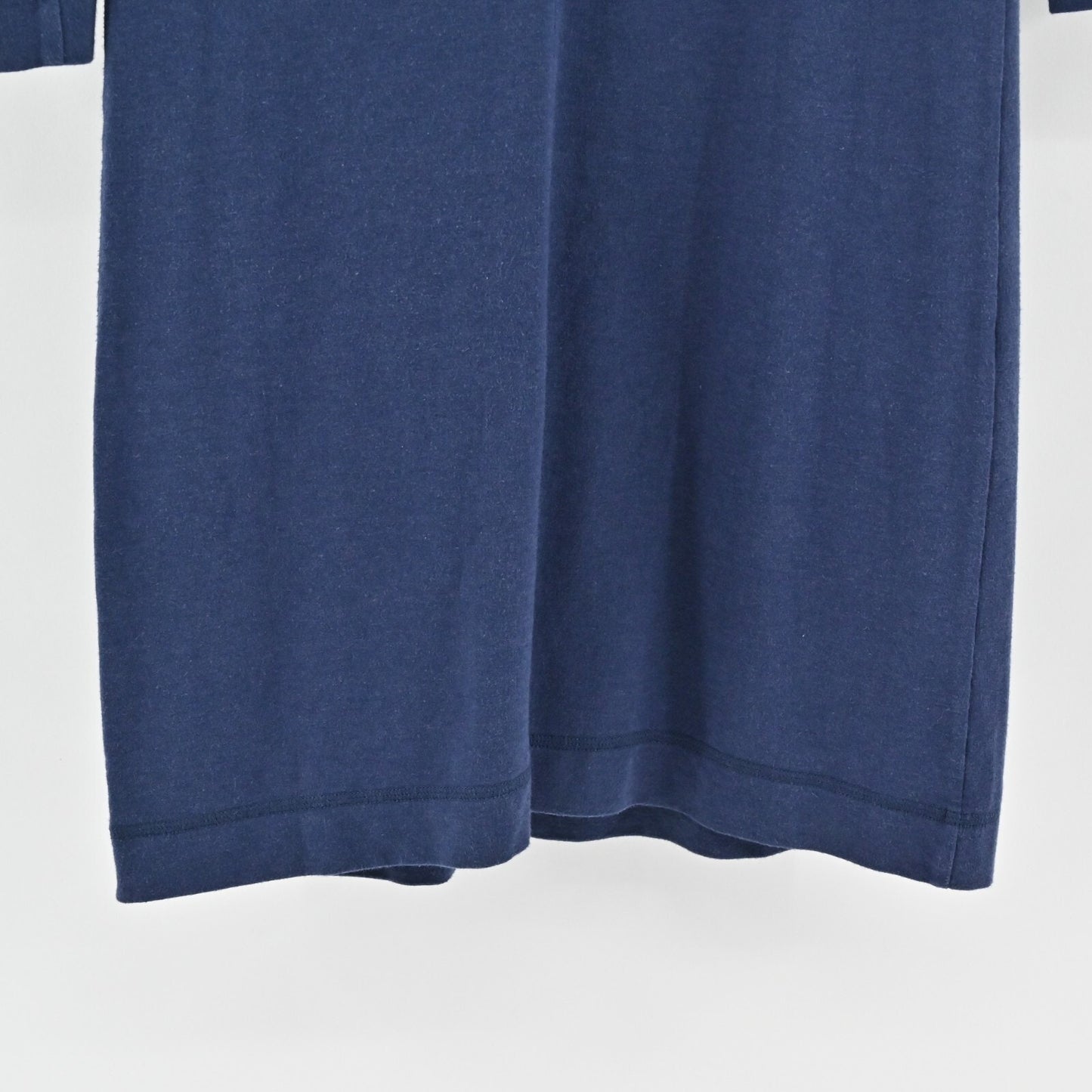 LILLY PULITZER Joyce Shift Dress Sz XS UPF 50+ True Navy 3/4 Sleeve Patch Pocket