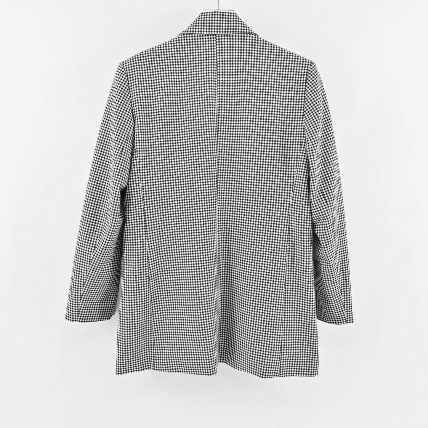 EMPORIO ARMANI Blazer Womens Size 40 Gray Single Breasted Button Front Jacket