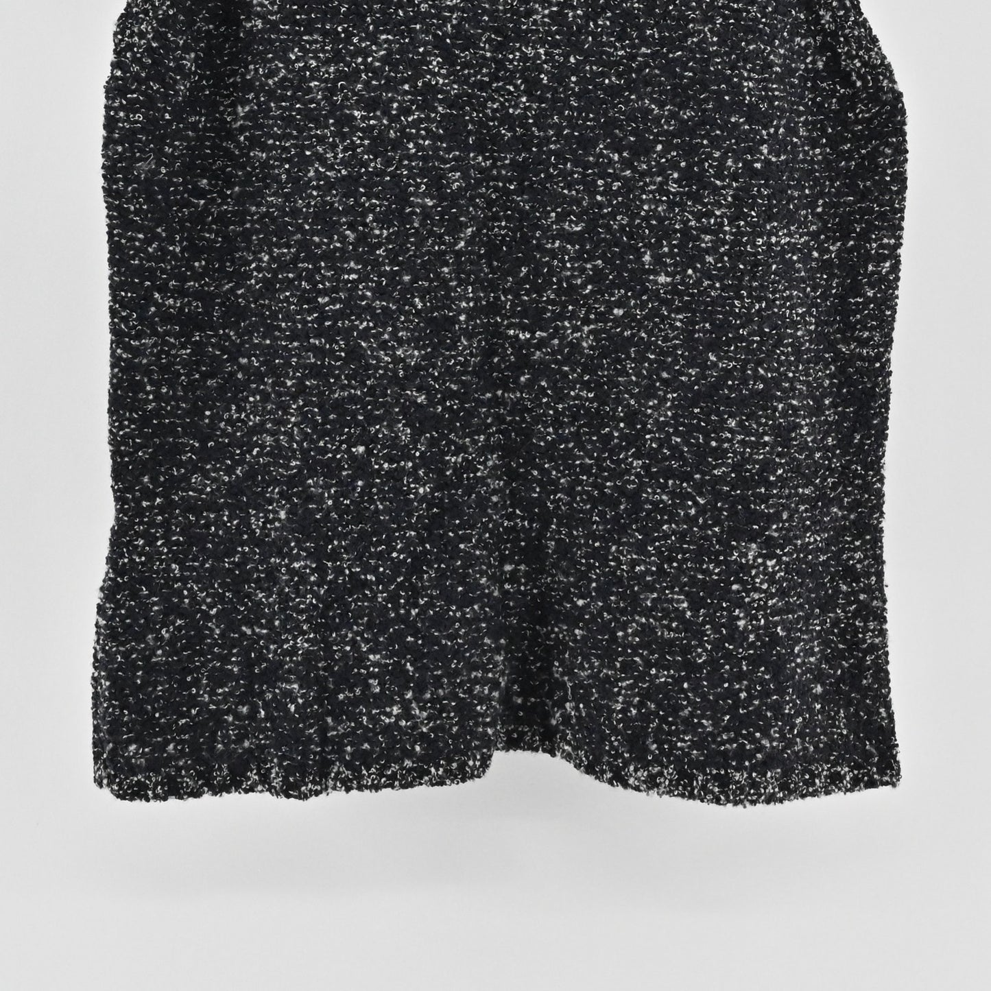 Vtg ANNE KLEIN Womens Wool Sleeveless Top Size S Gray Sweater Academia Corpcore