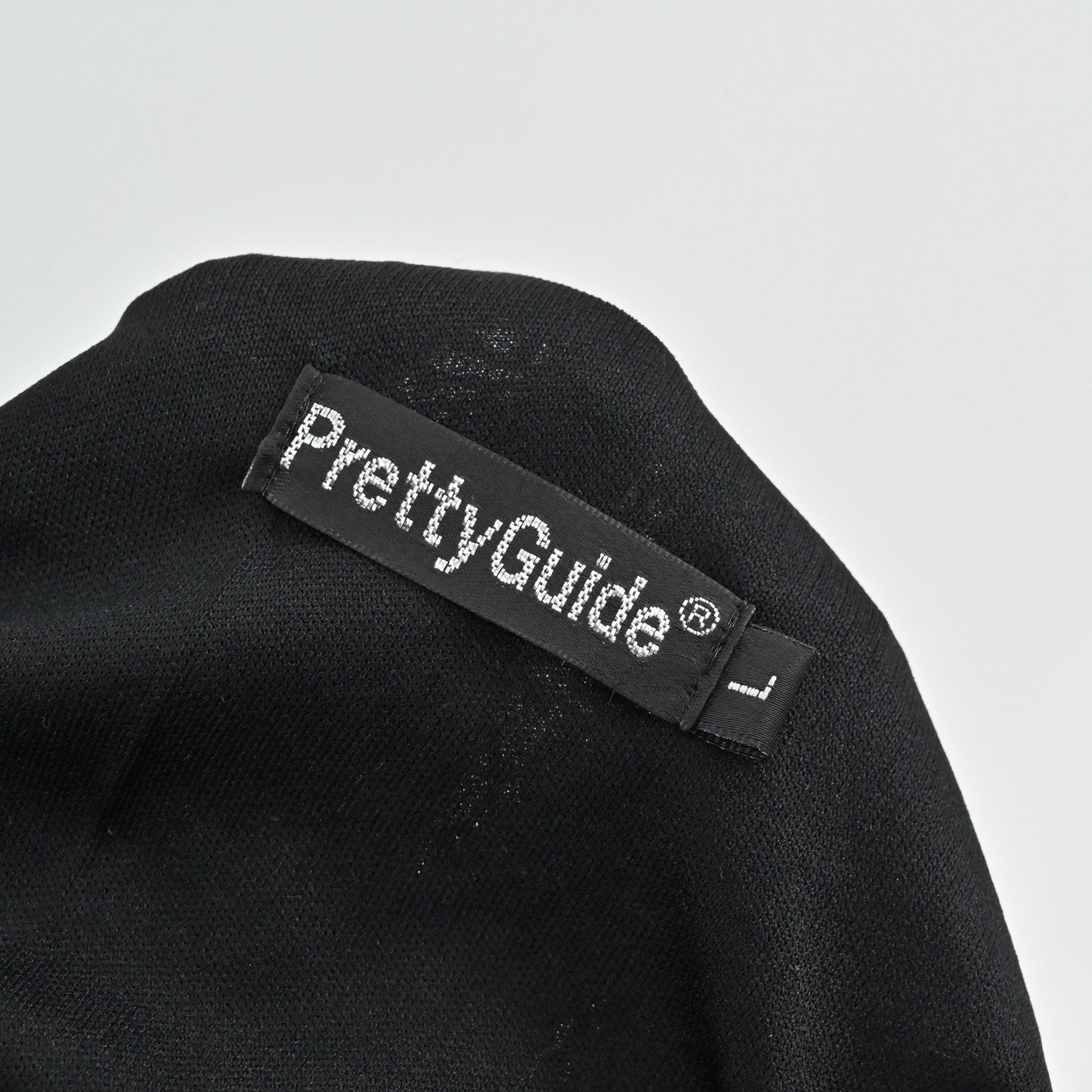 PrettyGuide Sequin Fringe Cocktail Midi Dress Size L Gatsby Glam Flapper Black