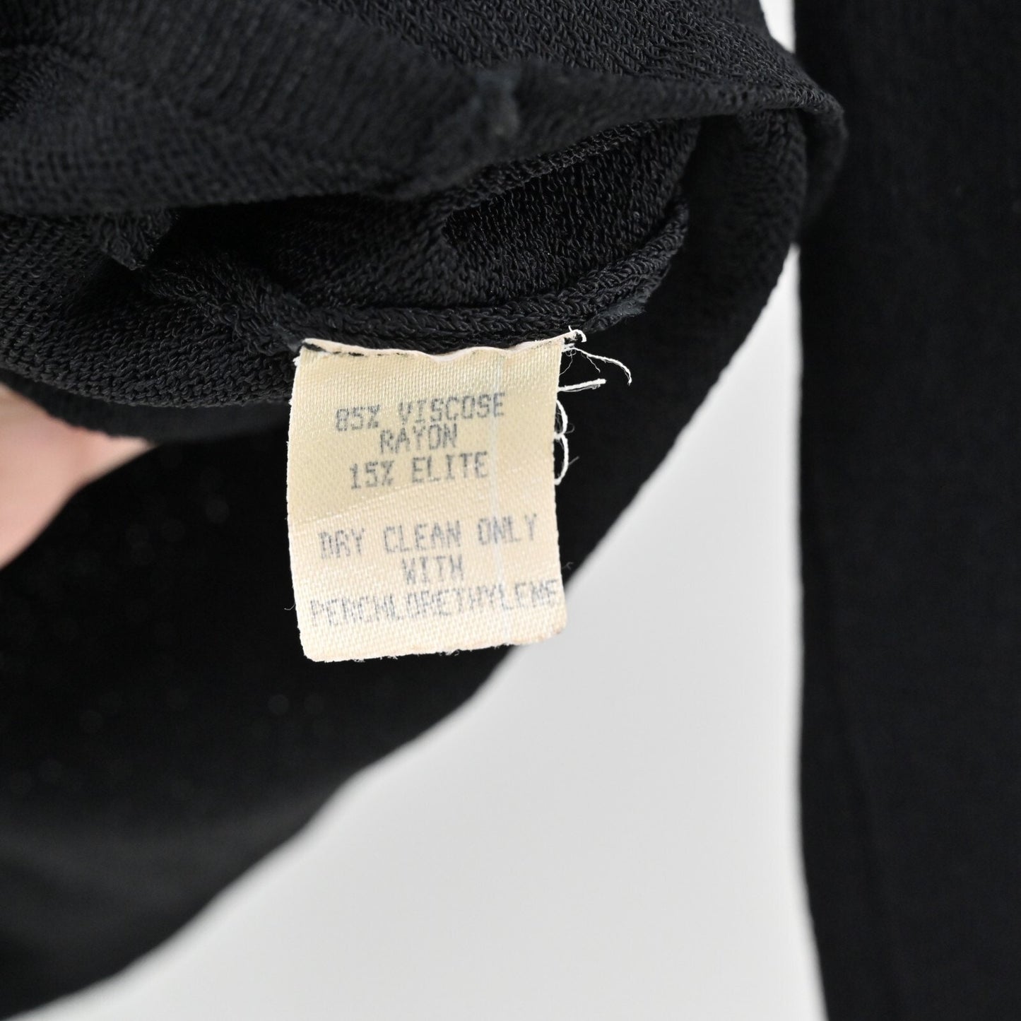 Vtg Embroidered Cardigan Womens Size M Black Floral Trim Knit GILDAS Sweater