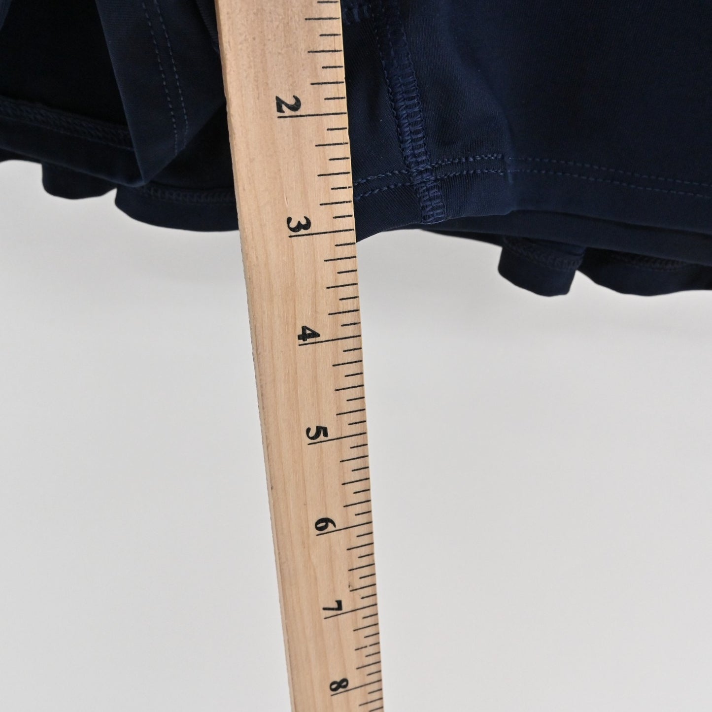 Lucky in Love Pleated Tennis Skort Size M Navy Blue Golf Athletic Pickle Ball