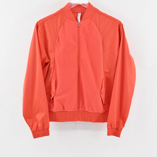 ATHLETA Jacket Womens Size XS Zion Microfleece Full Zip Torch Red Activewear
