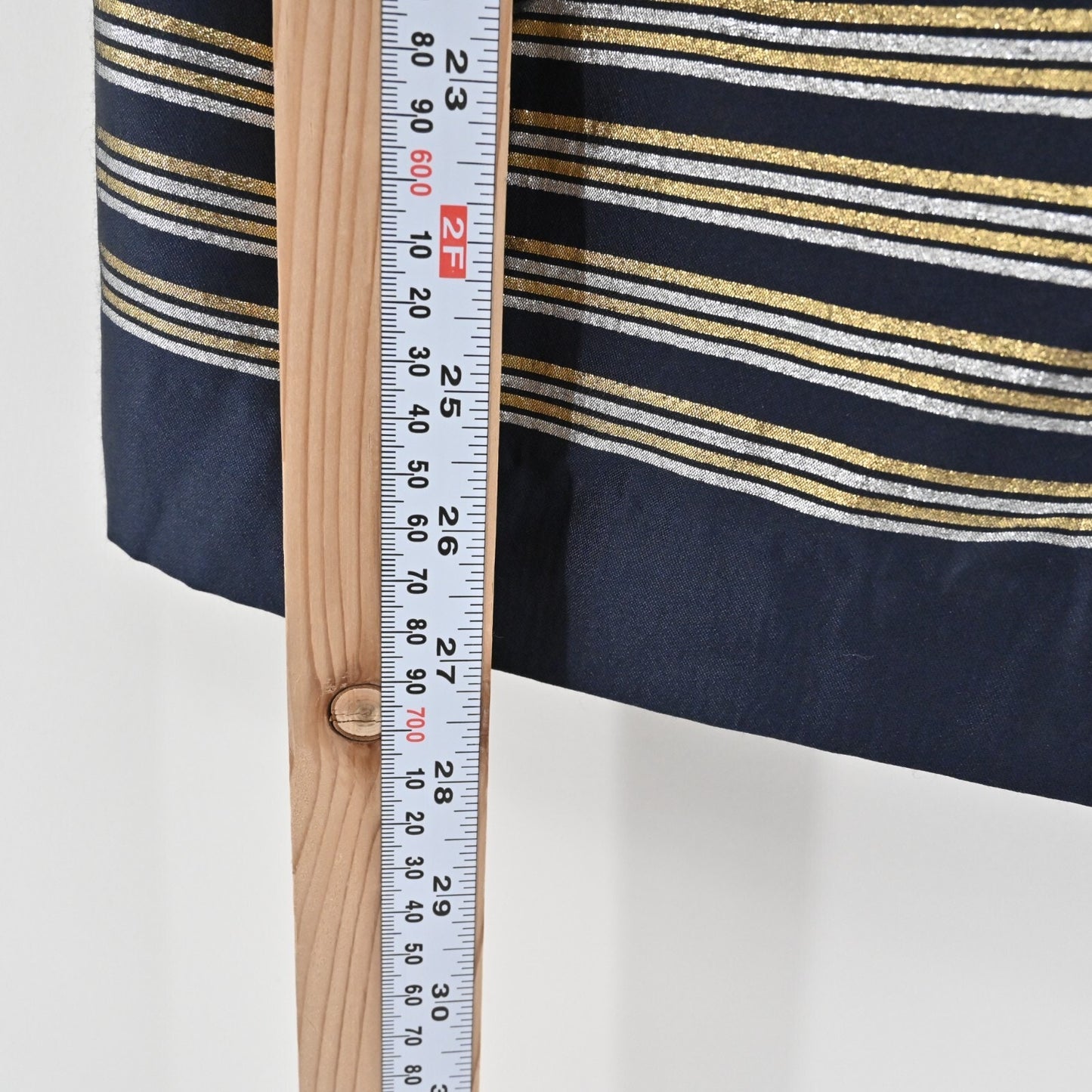 LILLY PULITZER Sami Dress Sz 10 Ryan Navy Metallic Stripe Embellished Strapless