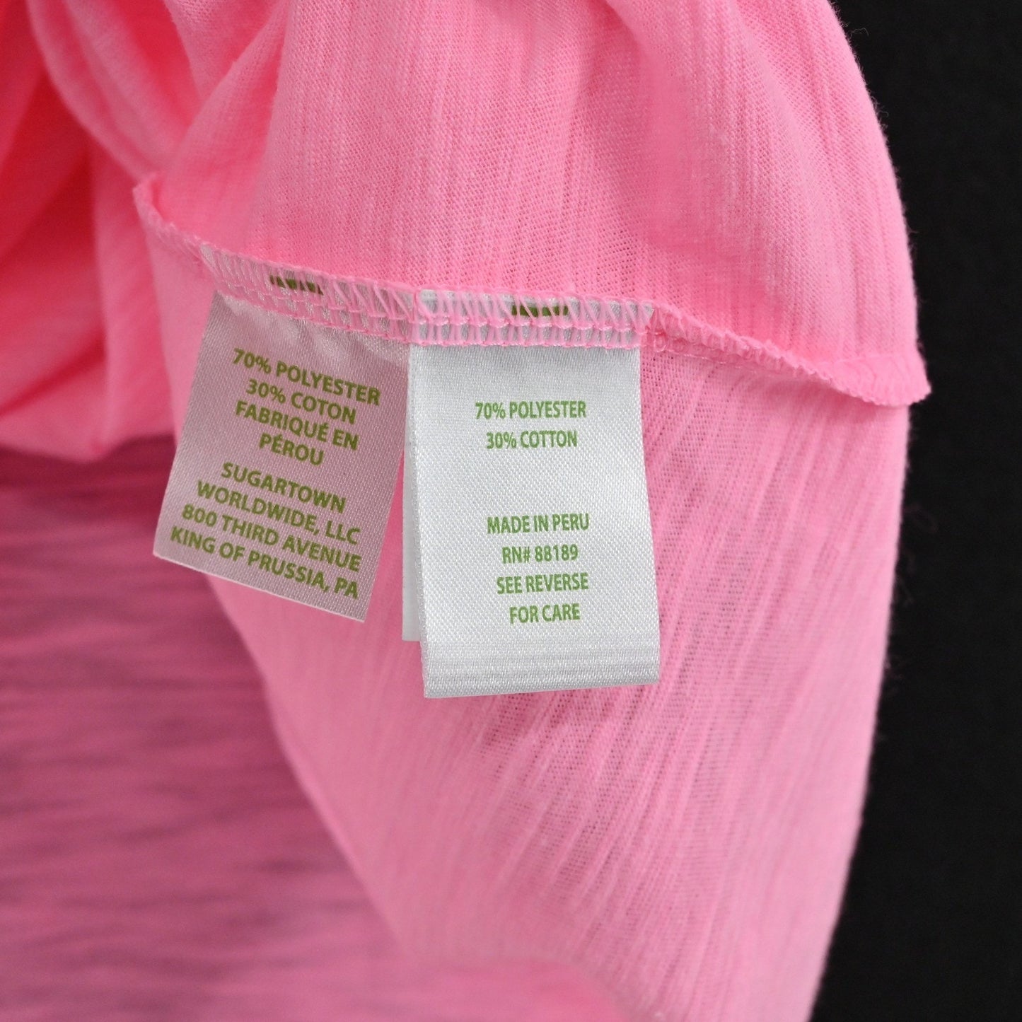 Lilly Pulitzer Womens Gigi Ruffle Top Size XL Pink Shandy Sleeveless Tank Casual