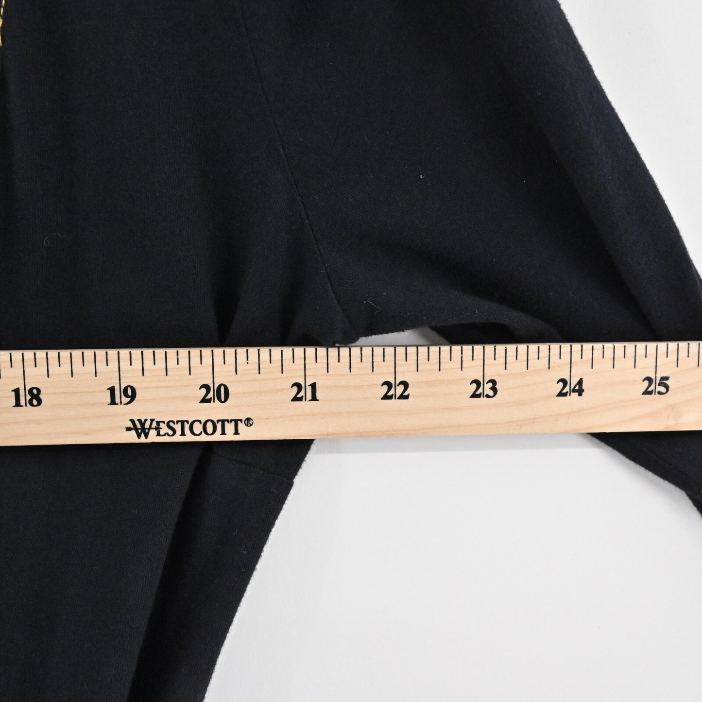 JOHNNY WAS Embroidered Wrap Dress Size S Black Floral Cotton V Neck 3/4 Sleeve