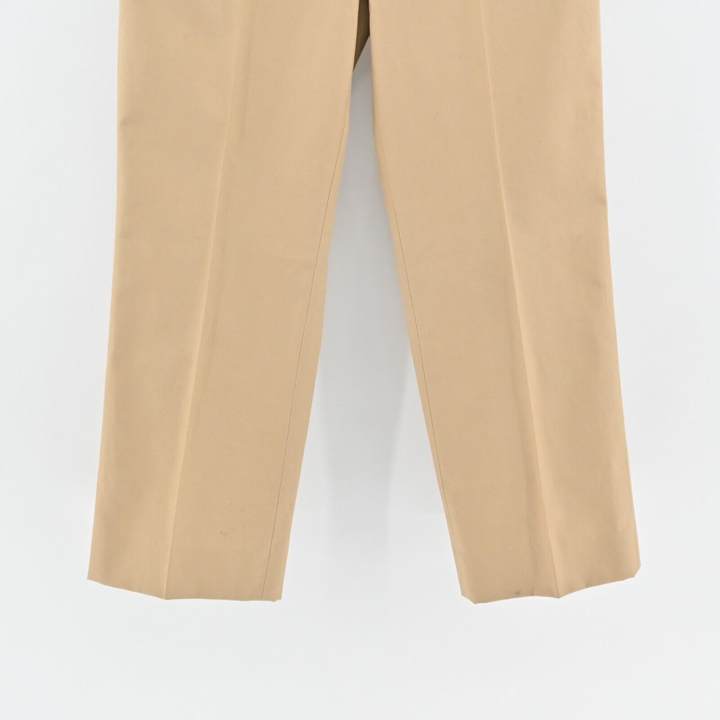 BROOKS BROTHERS Pants Womens Size 8 Wide Leg Advantage Chino Tan High Rise