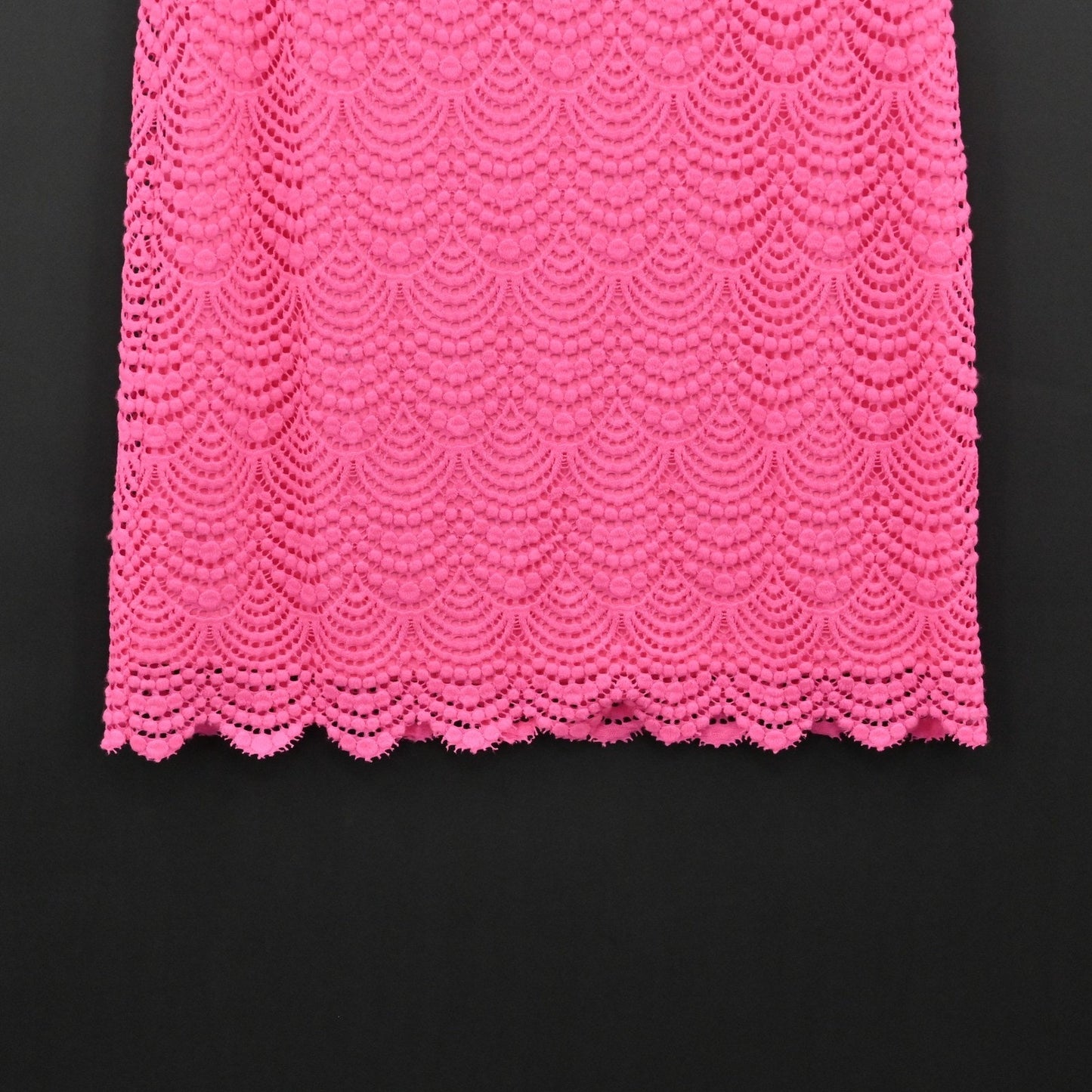 Lilly Pulitzer Jade Off The Shoulder Mini Dress Size XS Pink Lace Preppy Boho