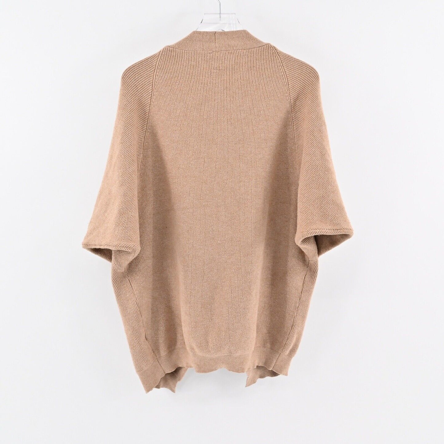 ANTHROPOLOGIE Cardigan Womens Size OS Tan Dolman Sleeve Sweater Boho AKEMI KIN