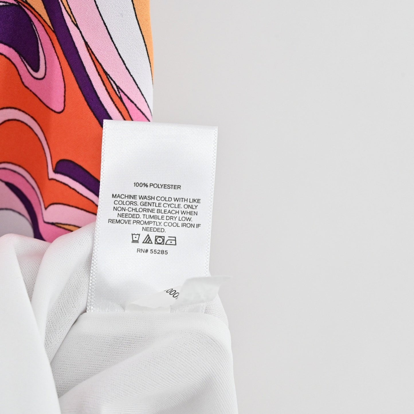 Express Halter Maxi Dress Size M Groovy Dopamine Funky Pink Orange Purple Swirl