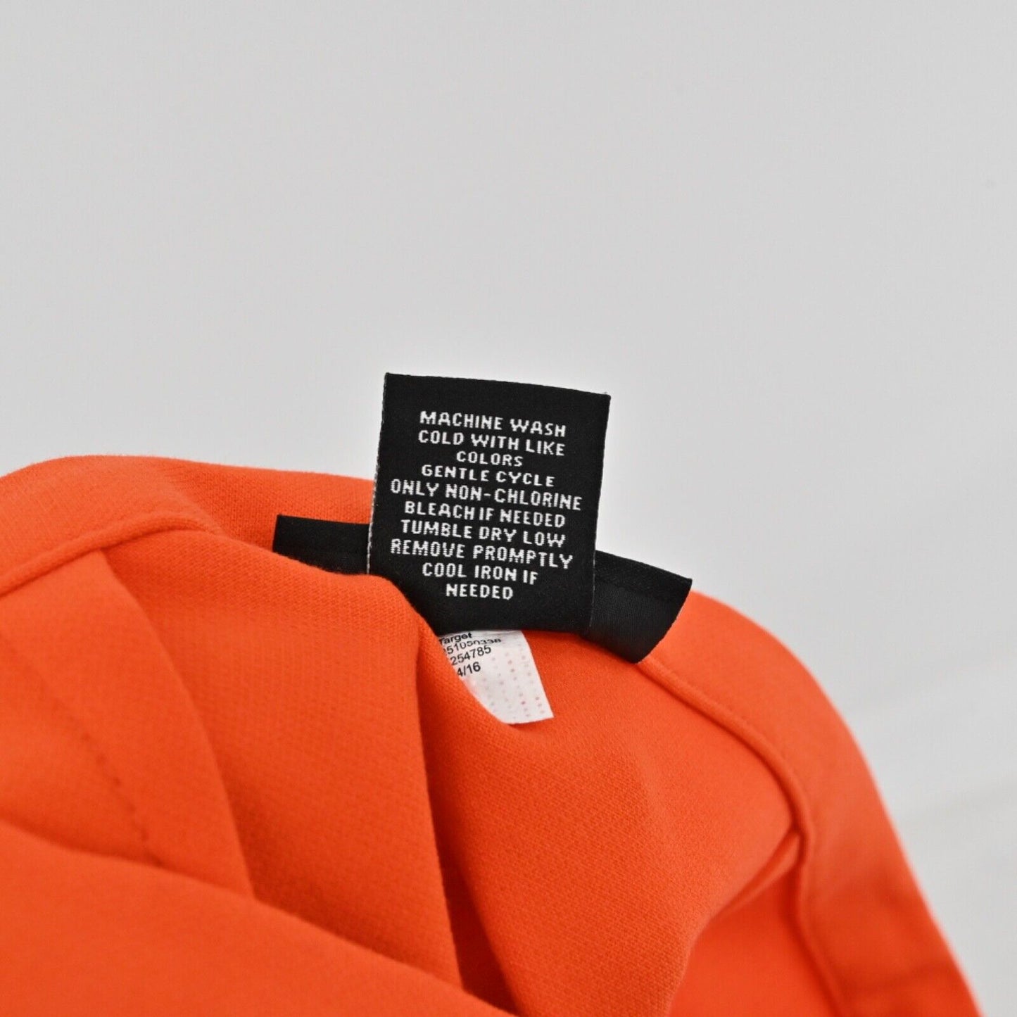 VICTORIA BECKHAM Skirt Womens Sz S Orange Scalloped Pocket Mini Retro TARGET