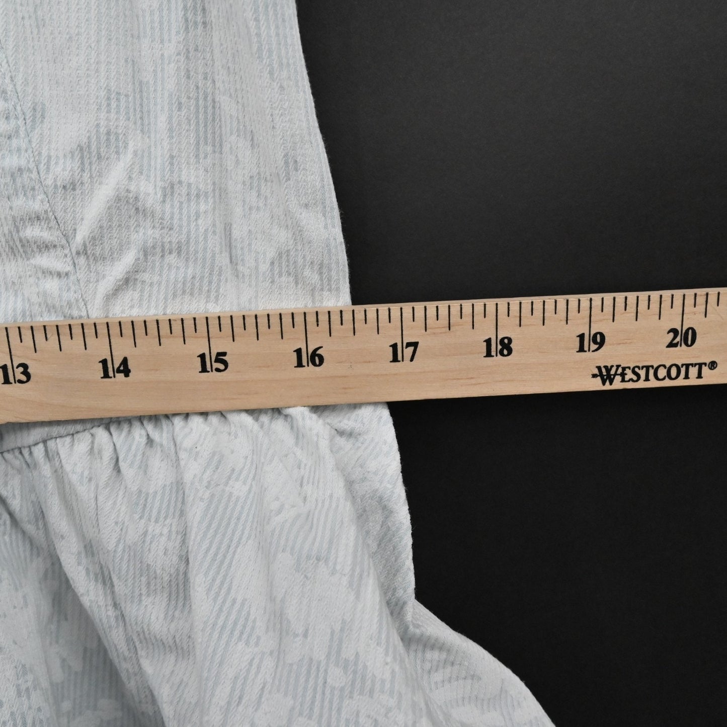 REISS Womens Hickory Stripe Floral Dress Sz 8 Drop Waist Coastal Cowgirl Western