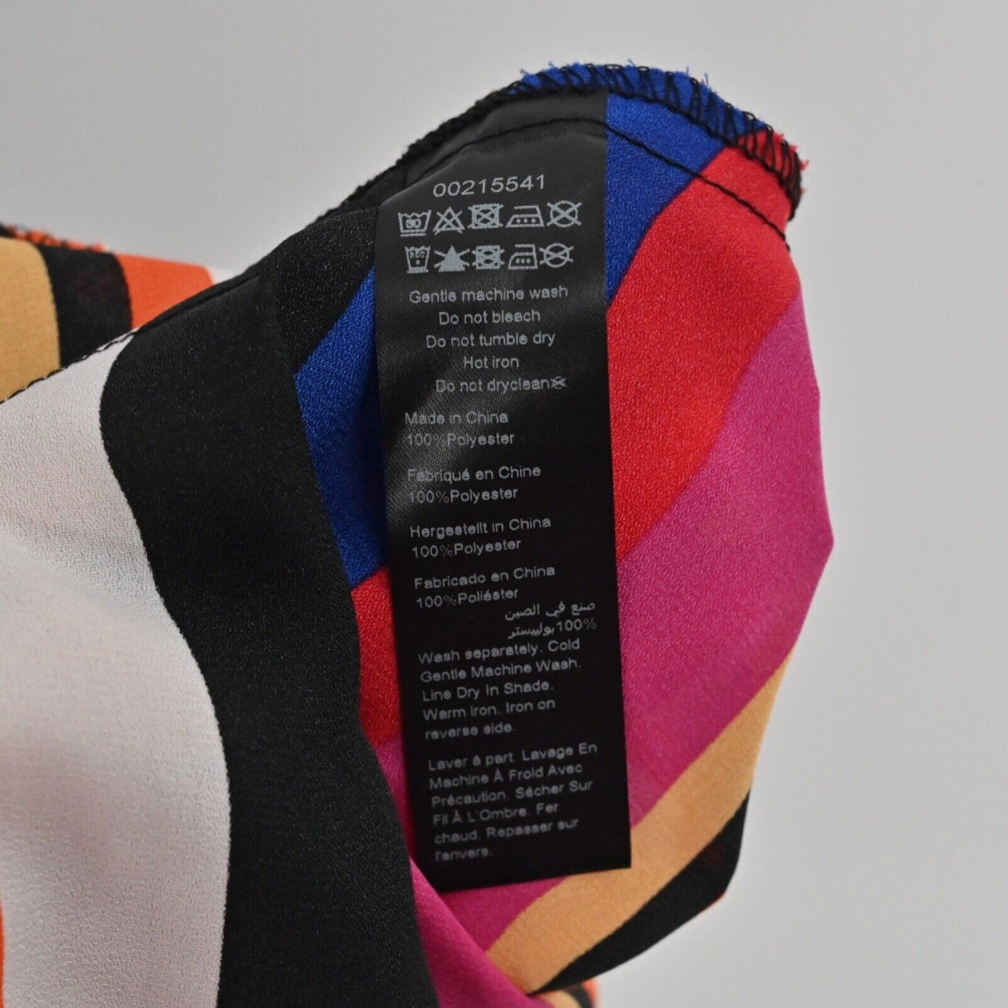 CITY CHIC Dress Womens Size L/20 Stripe VNeck Spaghetti Strap Embracing Wrap NEW