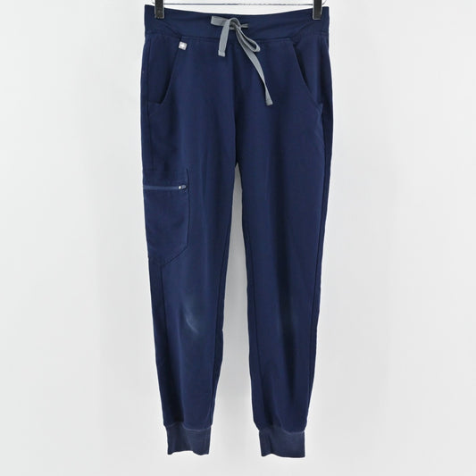 FIGS Womens Scrub Zamora Pants Size XSP Jogger Navy Blue Technical Collection