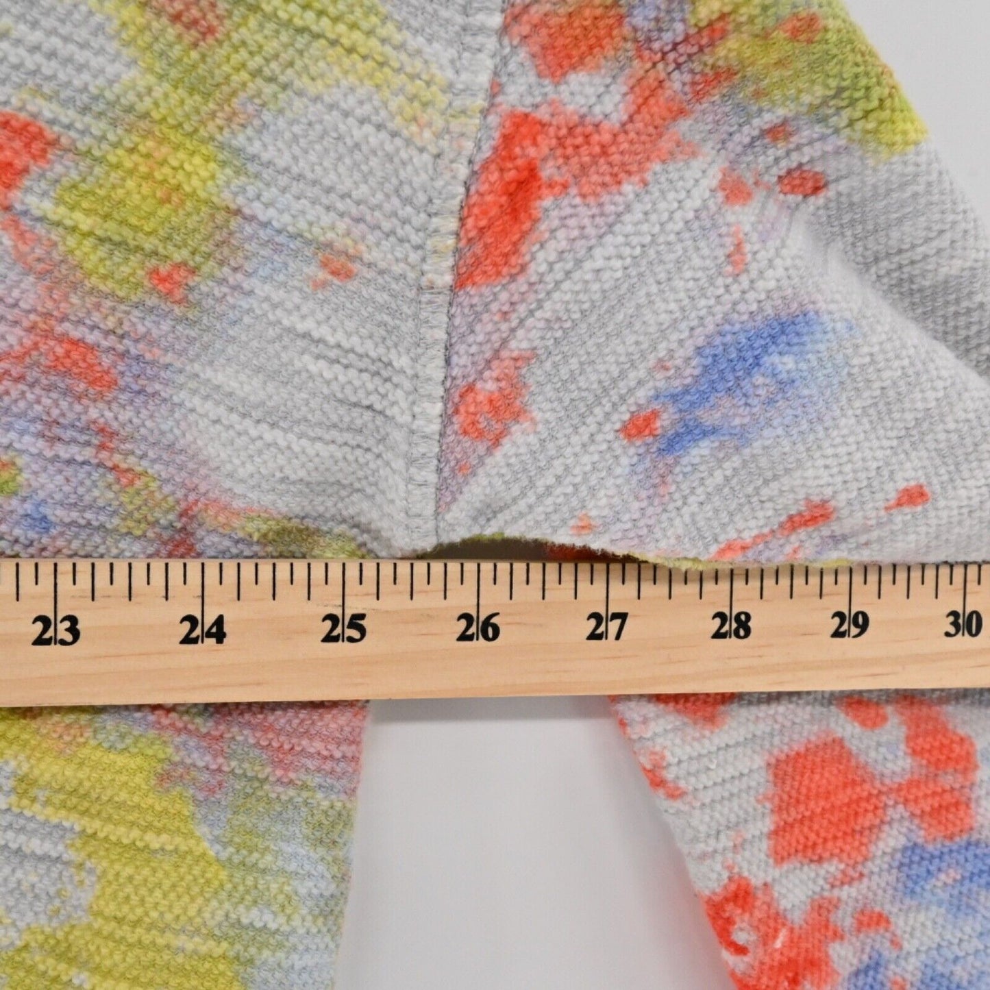 FREE PEOPLE Hoodie Womens Size M Gray Tie Dye 100% Cotton Thinkin About You Crop