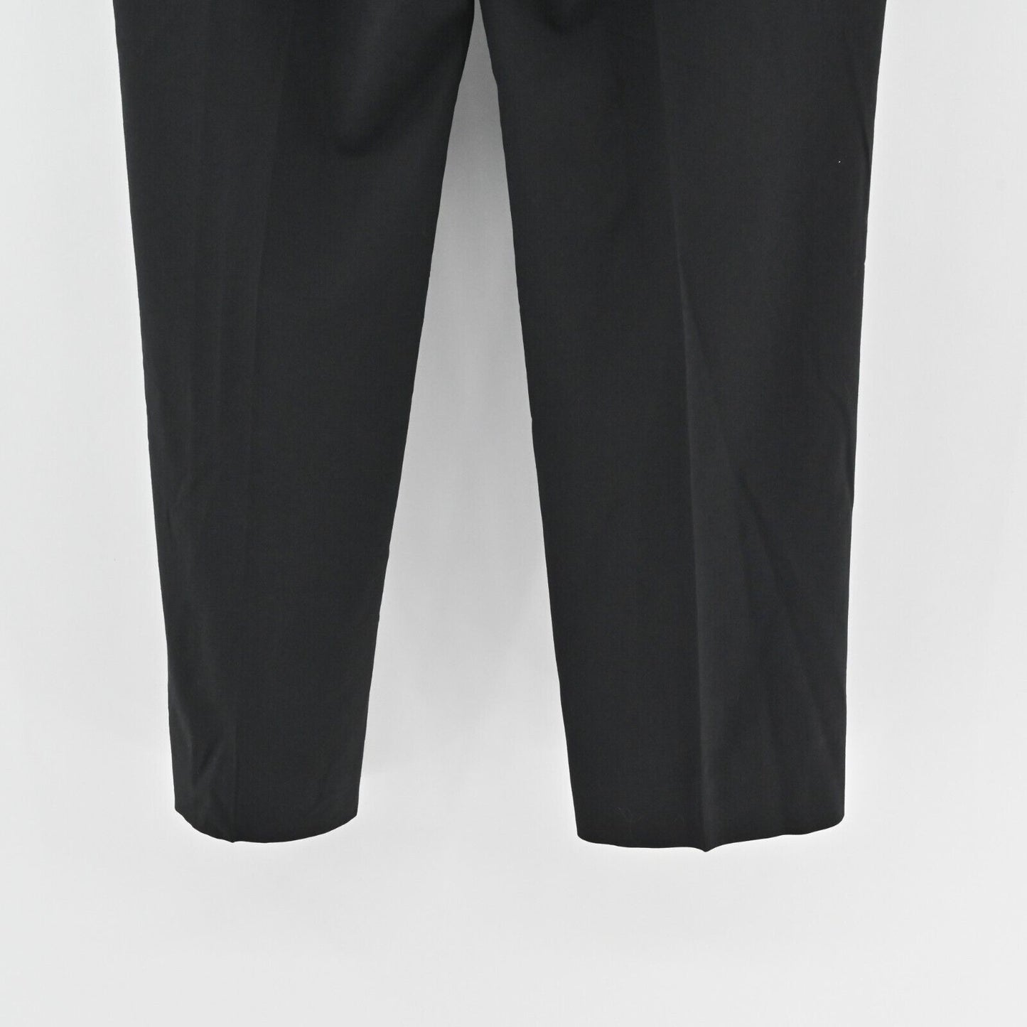 VERSACE Pants Mens Size 38x30 Straight Leg Classic Black Trouser Slacks Workwear