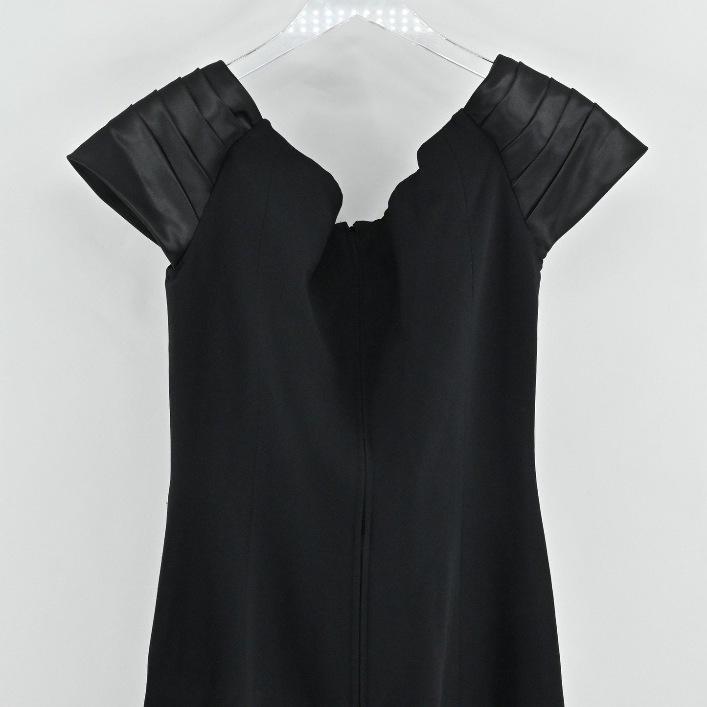 Vtg Morton Myles Dress Size 10 Whimsigoth Dark Romantic Gown Formal Maxi Slit