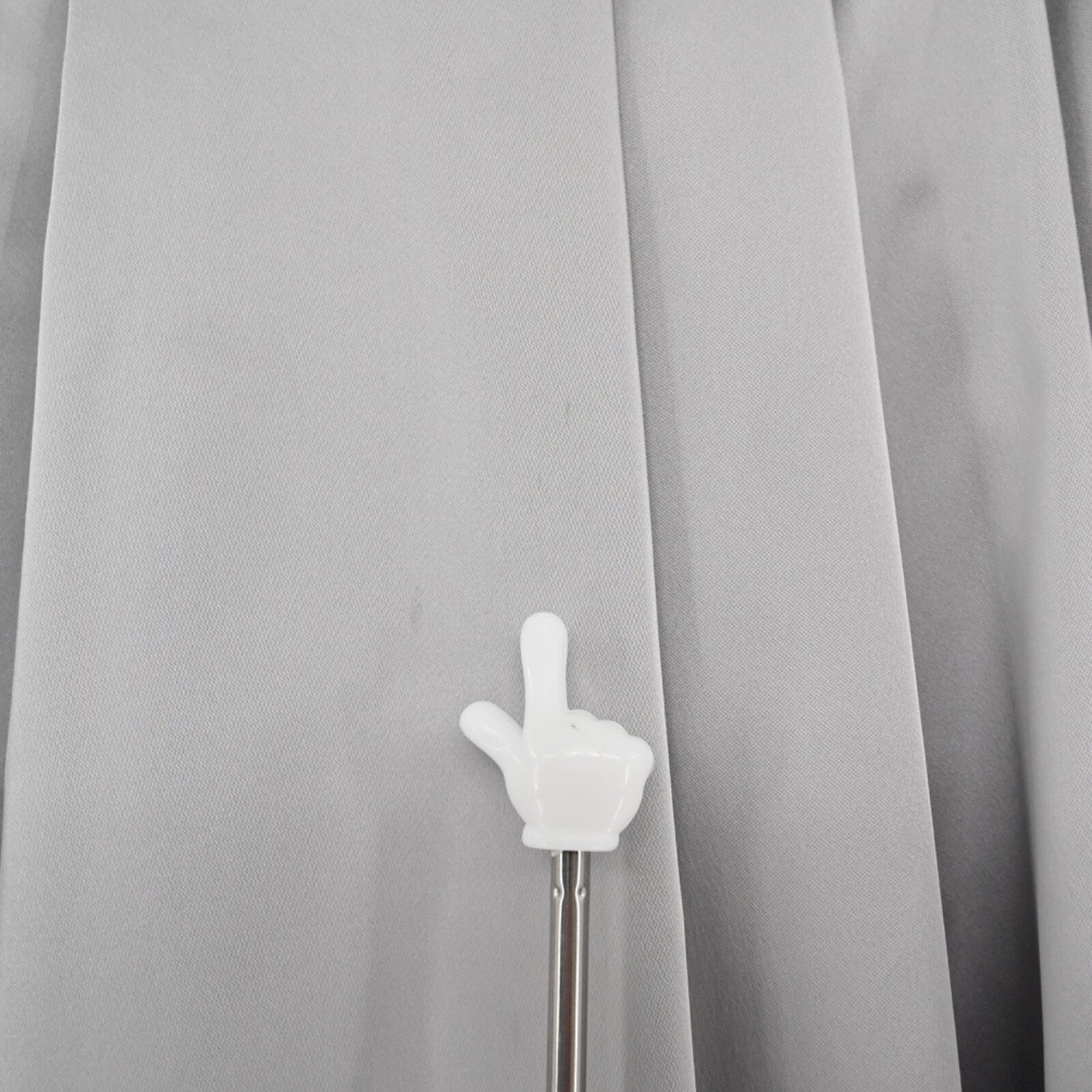 ZARA Womens Silver Pleated Skirt Size XS Satin Academia Preppy Office Career