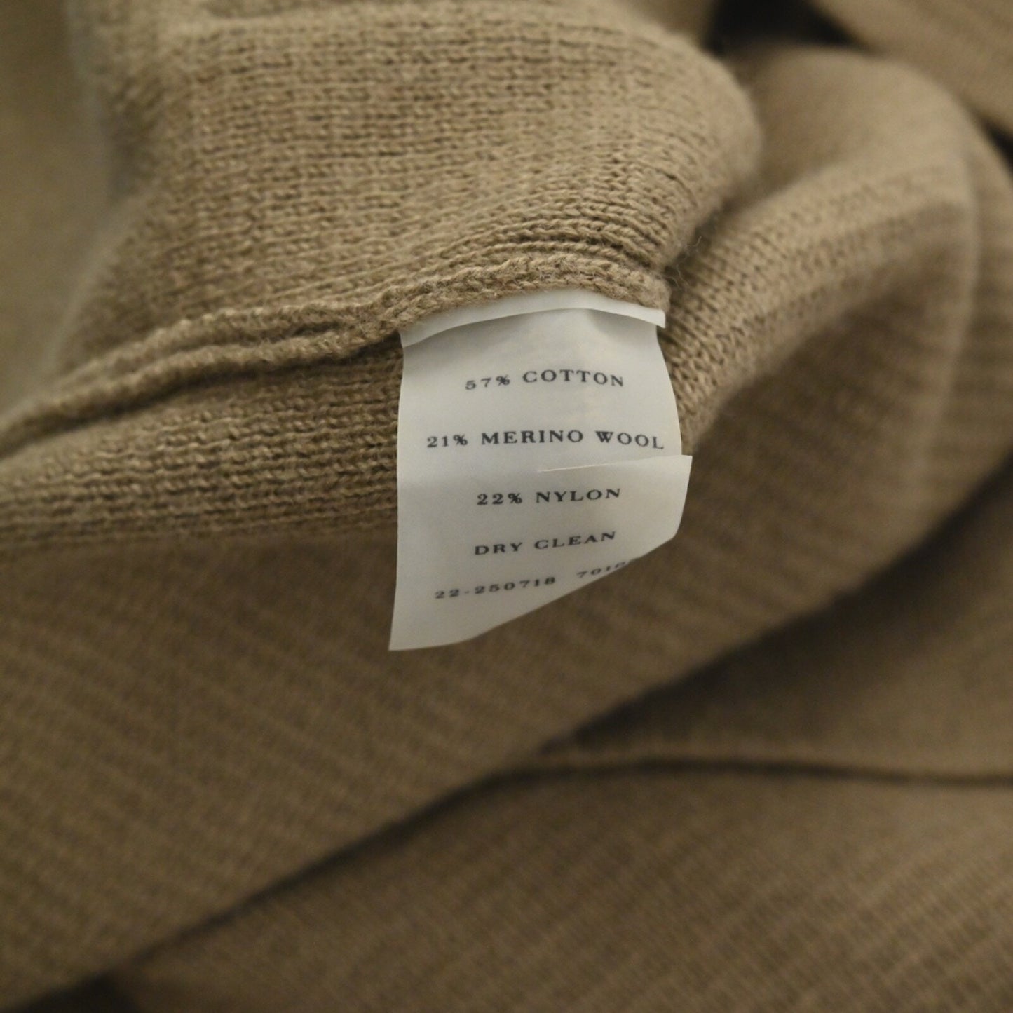 ANN TAYLOR Womens Wool Jacket Size XS Brown Military Full Zip Cotton Retro Y2K