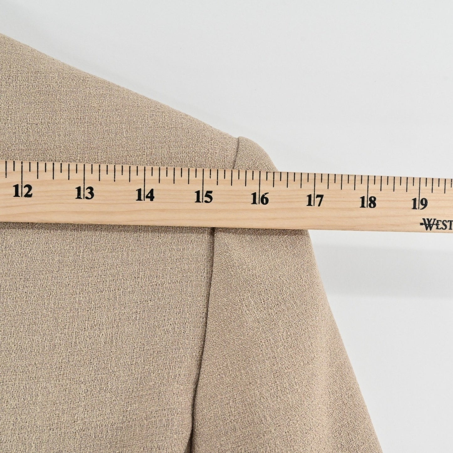 Vtg Oleg Cassini Skirt Suit Size 6 Beige Academia Old Money Quiet Luxury Career