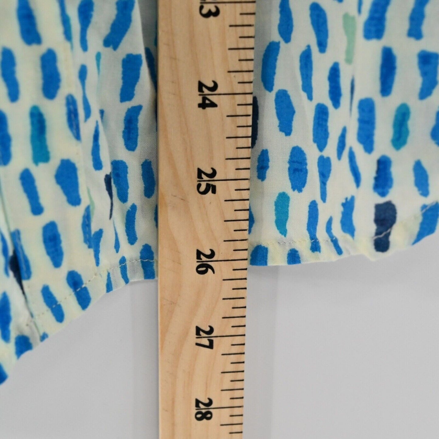 ANTHROPOLOGIE Top Womens Sz 0 MAEVE Blue Dot Button Front Pocket Sunseeker Tank