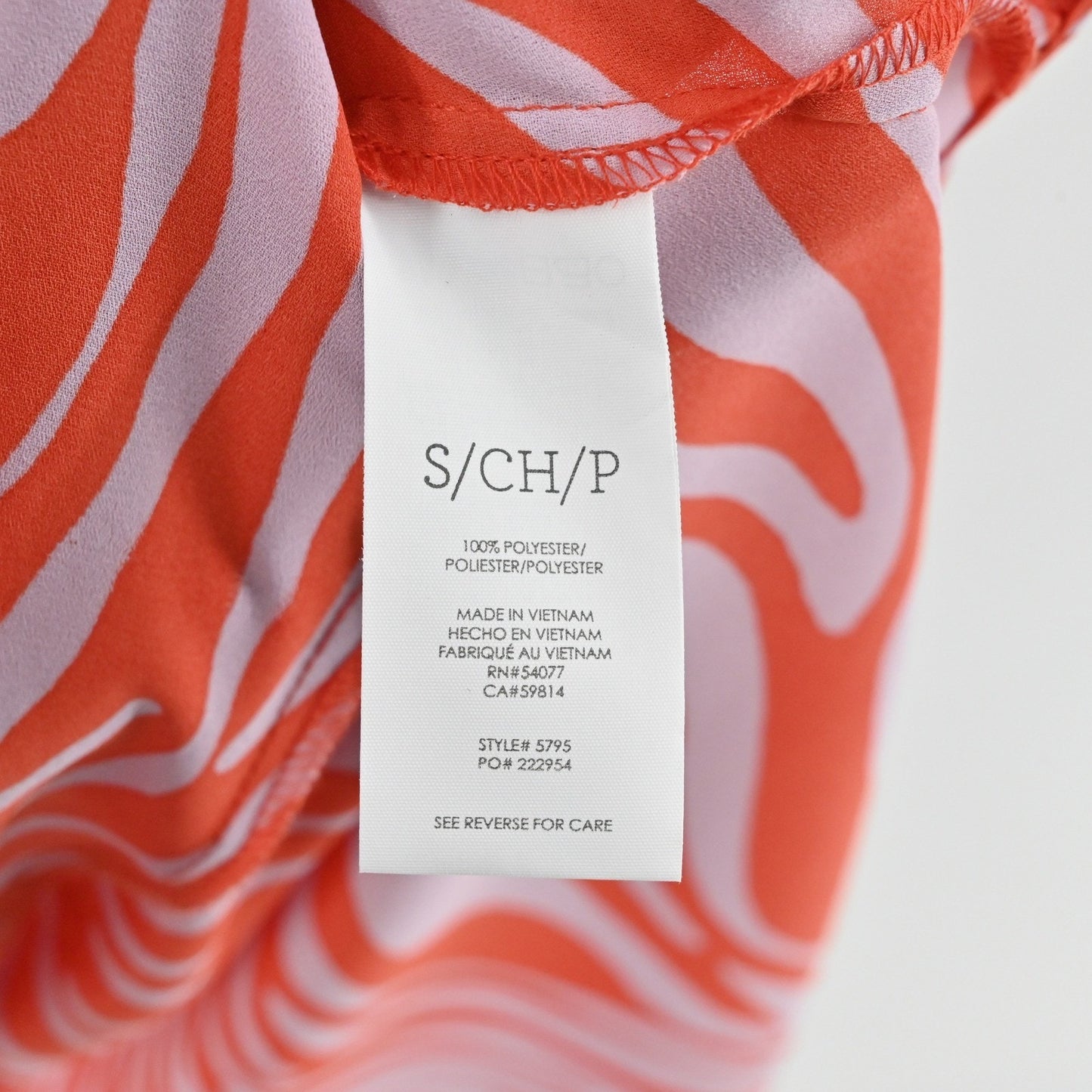 Cabi Saunter Maxi Dress Size S Orange Zebra Dolman Kimono Sleeve Boho Eclectic