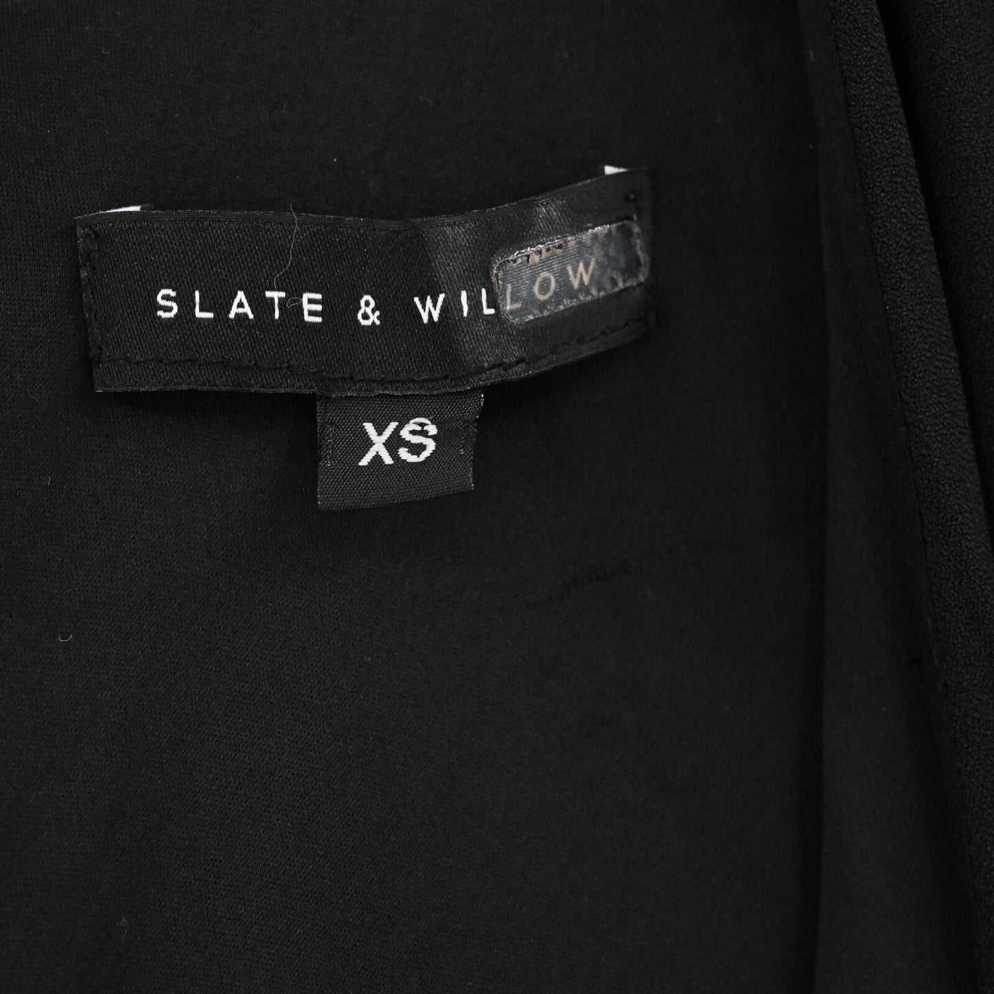 SLATE WILLOW Womens Anissa Wrap Dress Size XS Floral Colorblock Elegant Cocktail