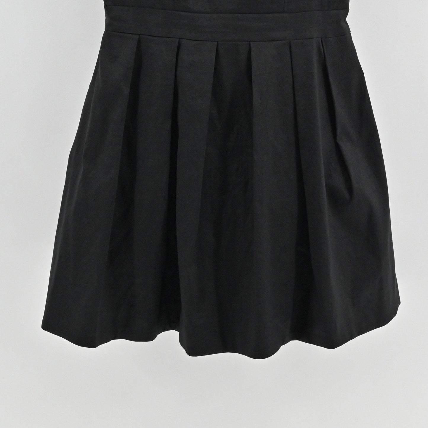 Betsy Adam Fit Flare Dress Size 12 Black Embellished Whimsigoth Cocktail Party