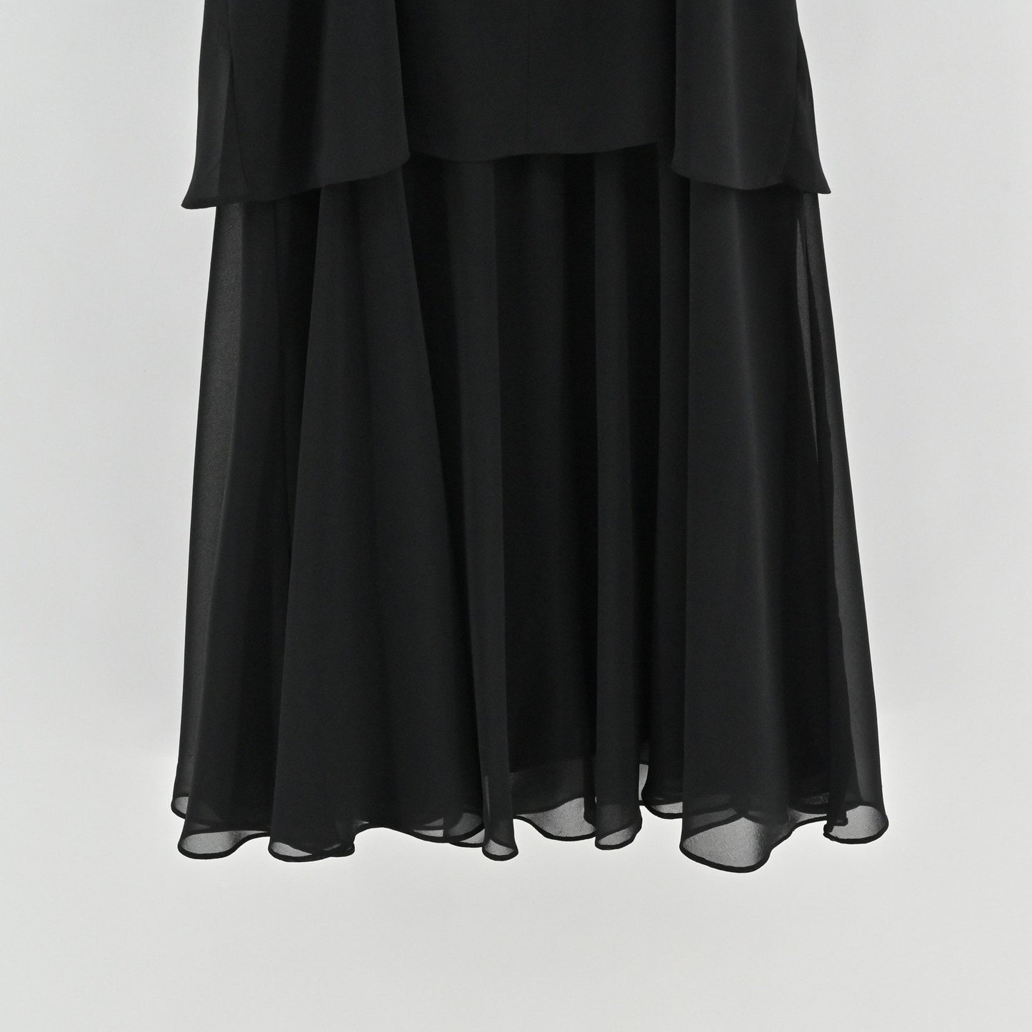 Vtg Y2k Whimsigoth Maxi Dress Size 14 Black Beaded Gown Sleeveless Ruched Grunge