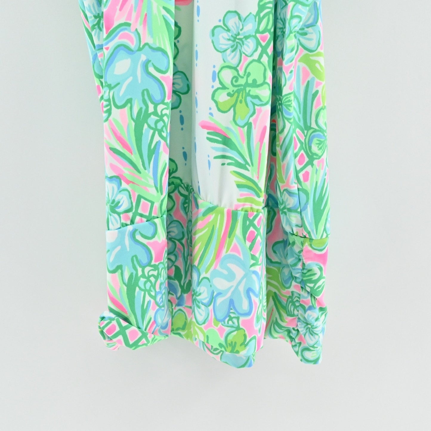 Lilly Pulitzer Bowen Top Size XL Coconut Row Engineered Knit Halter Chain Strap