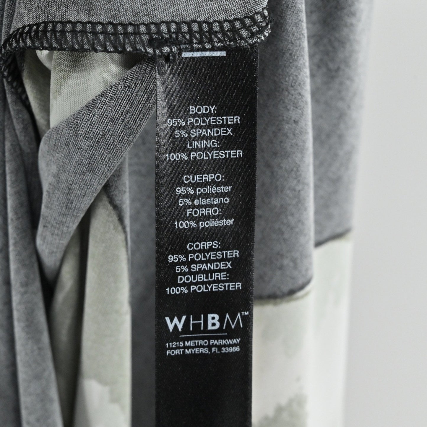 WHBM Maxi Dress Size M Black Green Floral Tropical Cruise Sleeveless Romantic