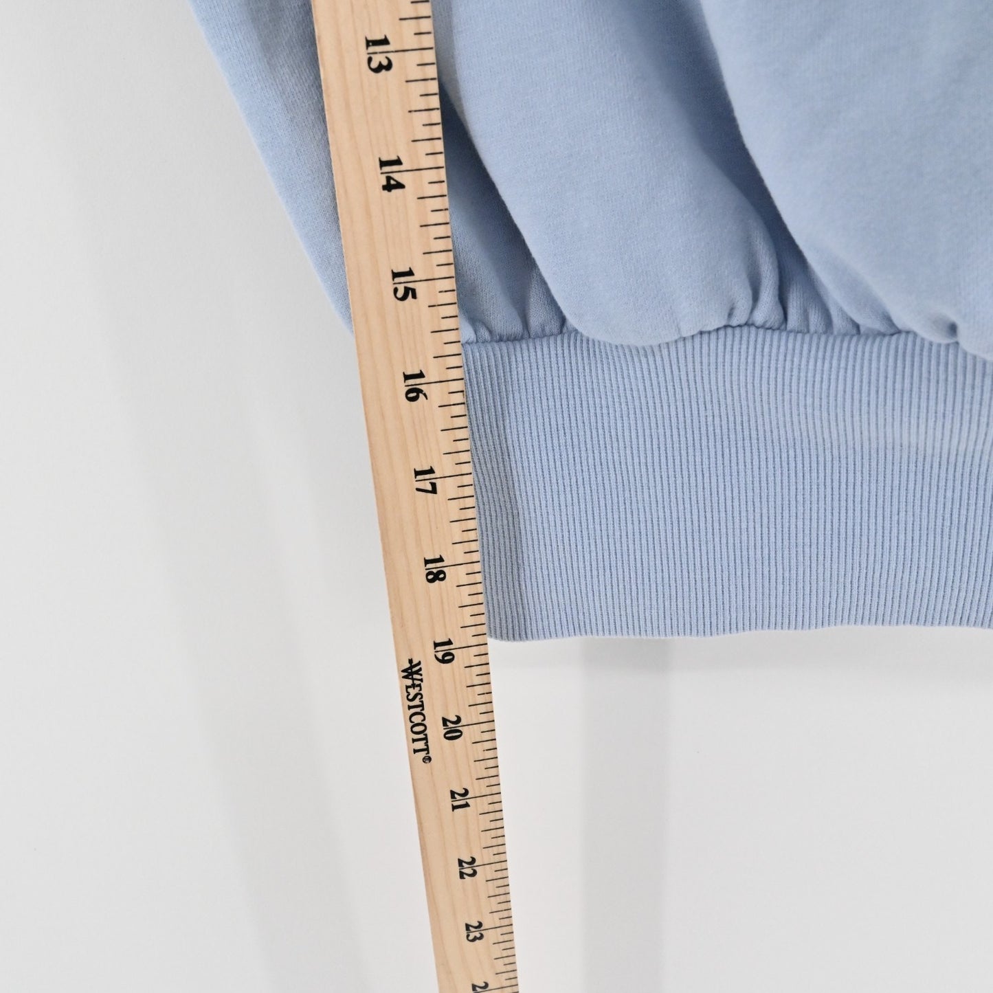 3.1 Phillip Lim Womens Sleeveless French Terry Top Size S Dream Blue Split VNeck