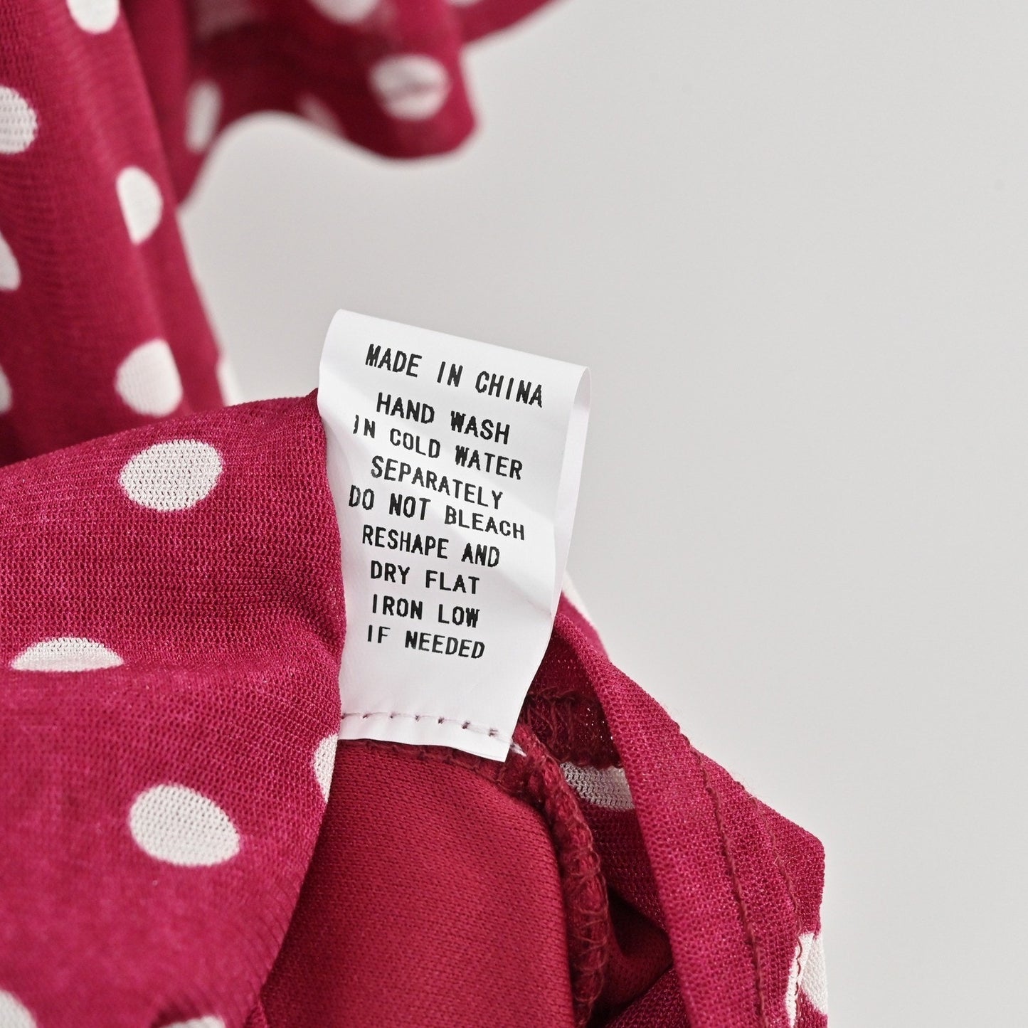 Elizabeth & James Polka Dot Midi Dress Size L Red White Tiered Retro Whimsical