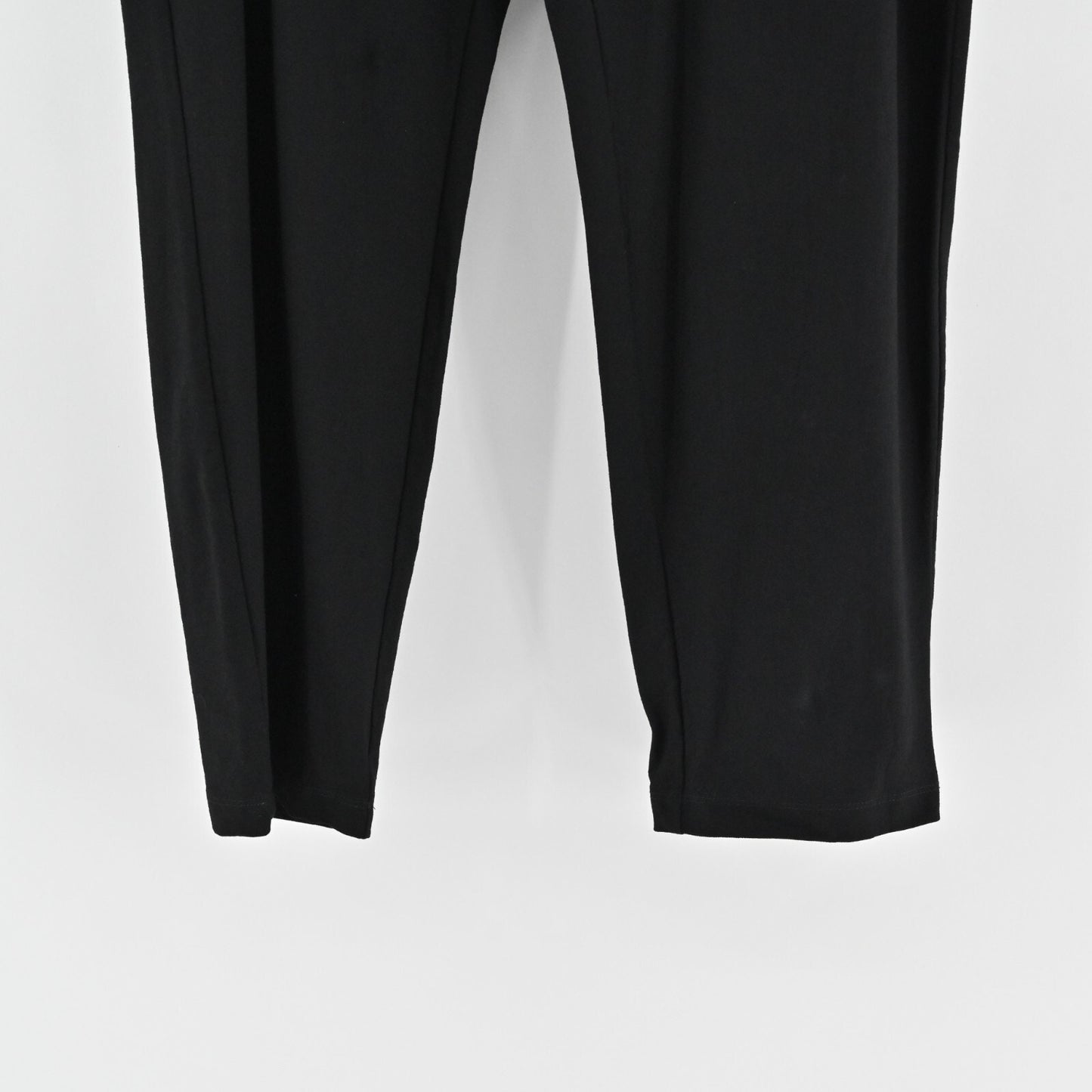 EILEEN FISHER Pants Womens Sz XL Black Pull On Straight Leg High Rise Minimalist
