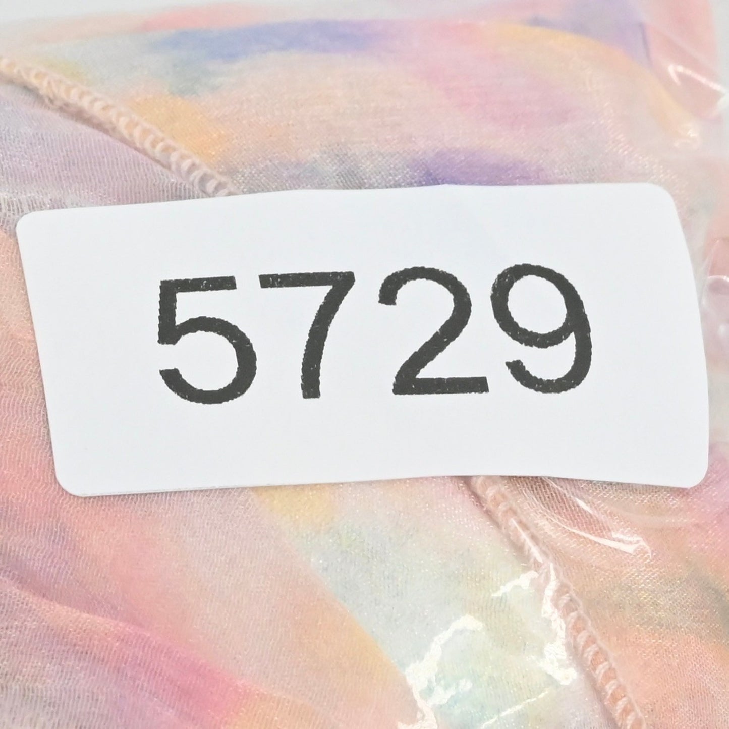 Maya Puff Sleeve Organza Mini Dress Size 8 Pastel Multi Floral Tiered Fairycore