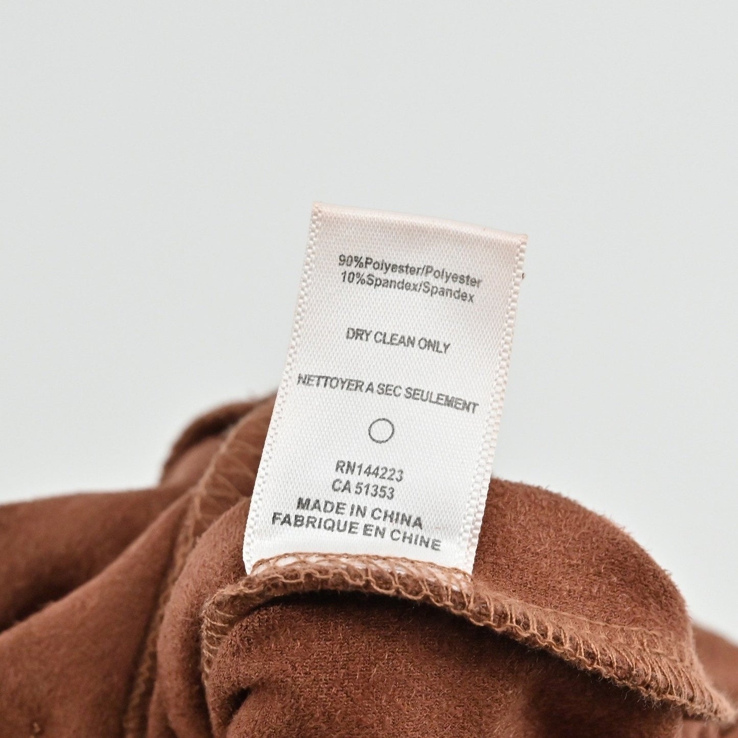 Anthropologie Womens Suede Jumpsuit Size XSP Brown Polished Sleeveless Belted
