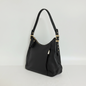 Lynn's Closet Boutique Michael Kors black pebbled leather tote bag with gold-tone hardware and shoulder strap