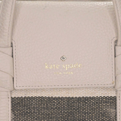 Lynn's Closet Boutique Kate Spade Daniels Drive Abigail bag featuring neutral pebbled leather and woven stripe detail